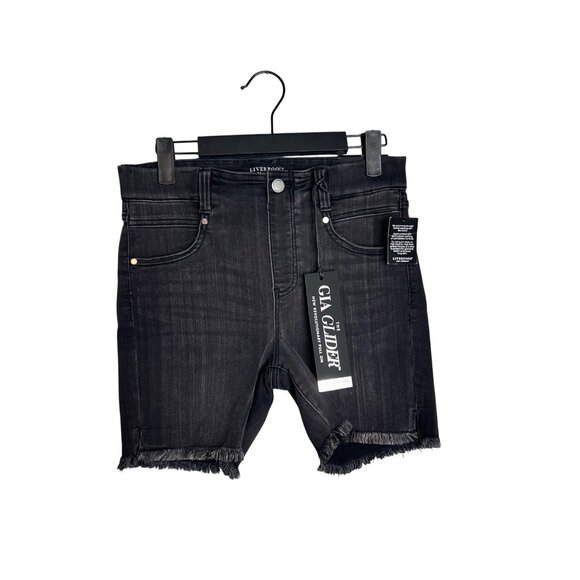 Liverpool Gia Glider Denim Pull On Shorts Size 4 / 27 Cranston‎ 4.5" NWT - Picture 1 of 7